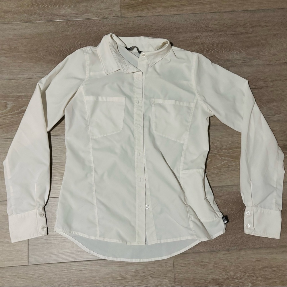 The North Face Off-White Button-Up Shirt